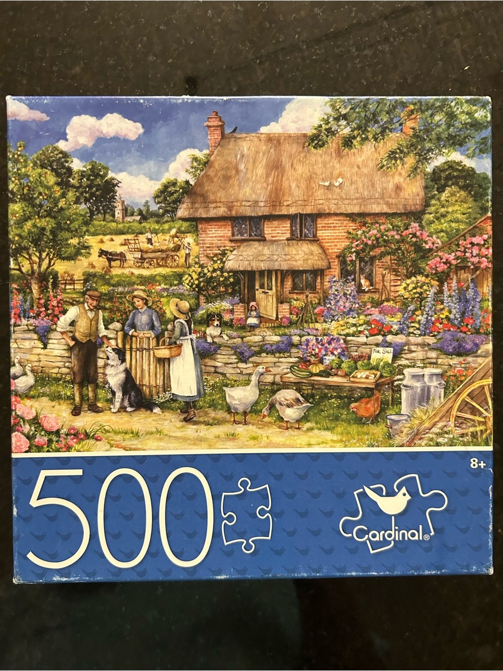 500-Piece Cottage Garden Puzzle